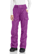 Arctix Women's Insulated Snowsports Cargo Pant ( Plum , Small Tall ) Plum Small Tall U7